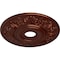 Ekena Millwork Vienna Ceiling Medallion (Fits Canopies up to 6 1/2"), 20"OD x 3 1/2"ID x 1 1/2"P, Antique Copper CM20VIACS - alternate 2